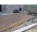 Montaj decking pe piloni si structura lemn