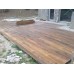 Montaj decking pe piloni si structura lemn